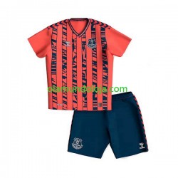 Camisola Everton Criança Equipamento Segundo 2023-2024 Manga Curta
